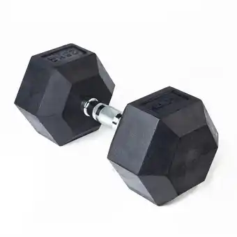 Decathlon Zeshoekige halter. per stuk verkocht aanbieding