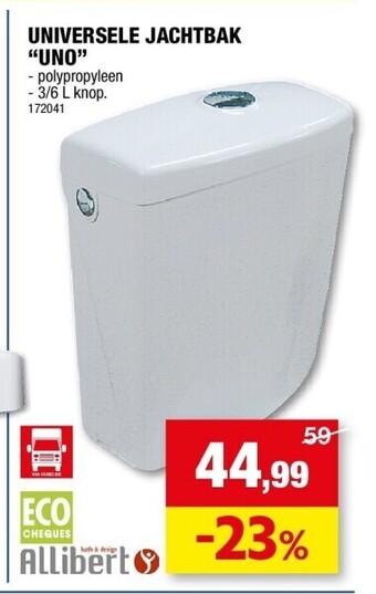 Hubo Universele jachtbak “uno” aanbieding