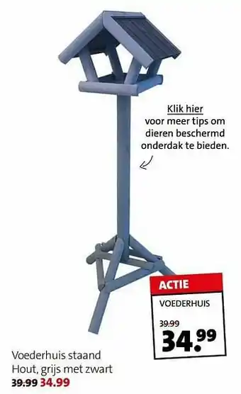 Voederhuis staand hout
