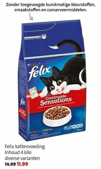 Intratuin Felix kattenvoeding aanbieding