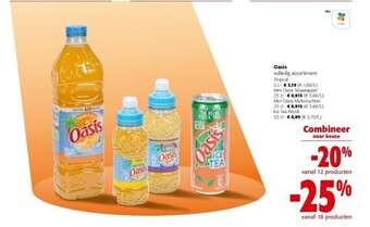 Colruyt Oasis tropical 2 l aanbieding