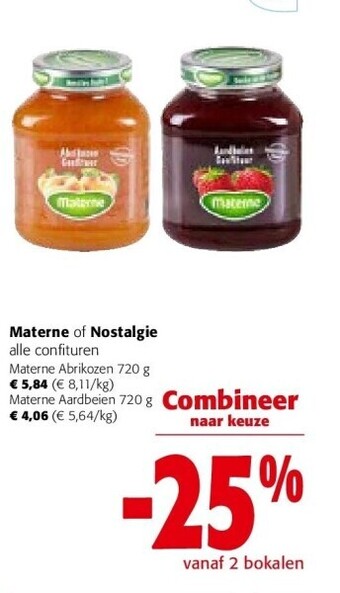 Colruyt Materne aardbeien 720 g aanbieding