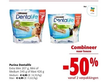 Colruyt Purina dentalife medium aanbieding