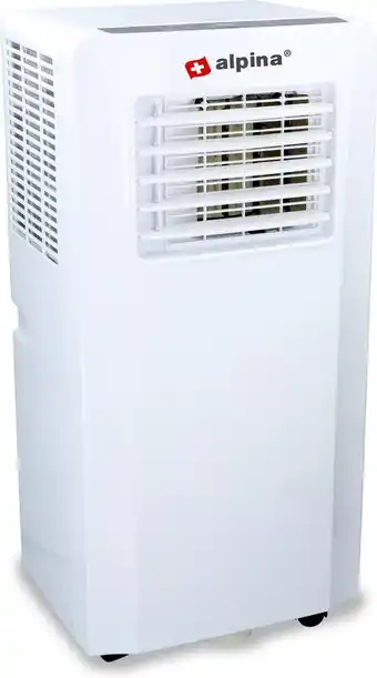 Alpina mobiele airco - airconditioner - luchtontvochtiger - ventilator met 3 snelheden - 69 cm - 0,5 l water opvangbak - afst