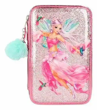Gevulde pennenzak TOPModel Fantasy Fairy roze