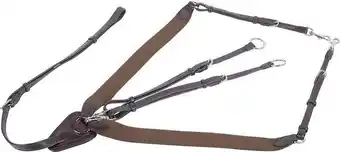 Harry's horse elastisch voortuig - maat cob - brown