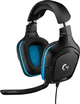 Bol.com Logitech g432 - gaming headset - geschikt voor pc - blauw aanbieding