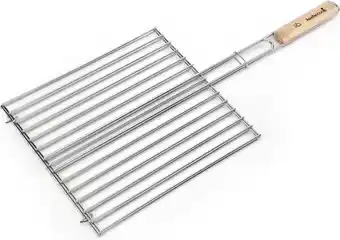 Barbecook braadrooster - bbq rooster - dubbel rechthoekig rooster - 36 x 34 cm
