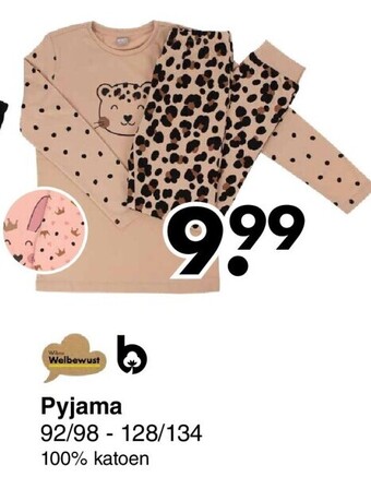 Wibra Pyjama aanbieding