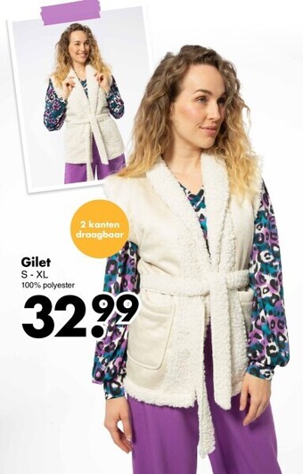 Wibra Gilet aanbieding