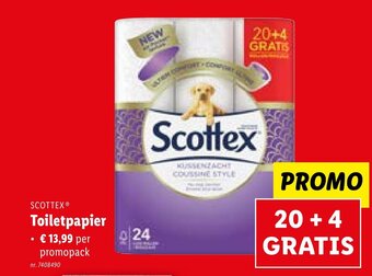 Lidl SCOTTEX® Toiletpapier aanbieding