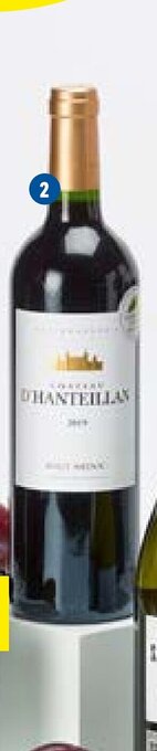 Lidl 2. Château d'Hanteillan AOP Haut-Médoc Cru Bourgeois* aanbieding