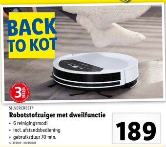 Lidl SILVERCRESTⓇ Robotstofzuiger met dweilfunctie aanbieding