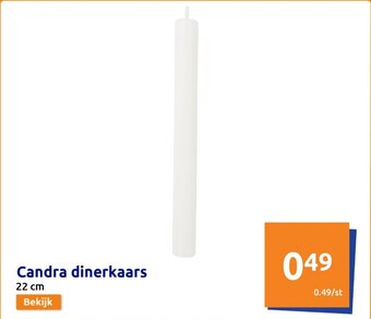 Action Candra dinerkaars 22 cm aanbieding