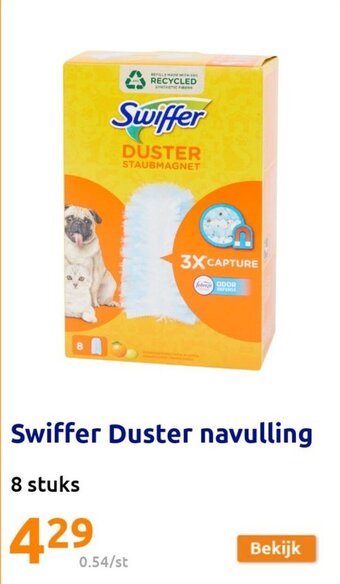 Action Swiffer Duster navulling aanbieding