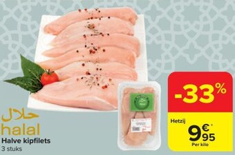 Carrefour Halve kipfilets aanbieding