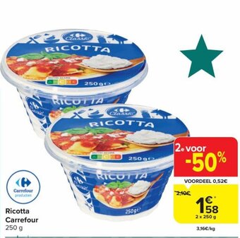 Ricotta Carrefour 250 g