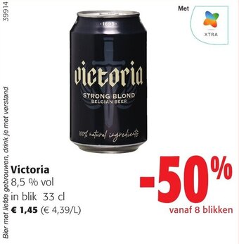 Colruyt Victoria 8,5% vol aanbieding