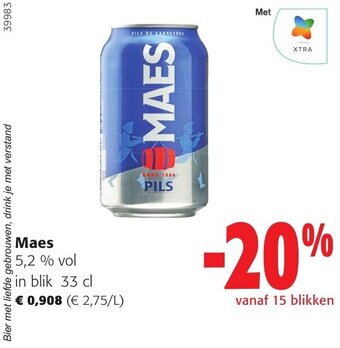 Colruyt Maes 5,2 % vol aanbieding