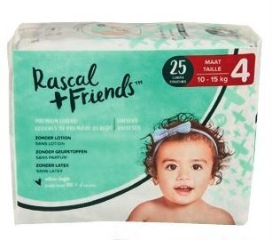 Colruyt Rascal + Friends Maat 4 aanbieding