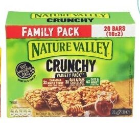 Colruyt Nature Valley Crunchy Variety pack 10 x 42 g aanbieding