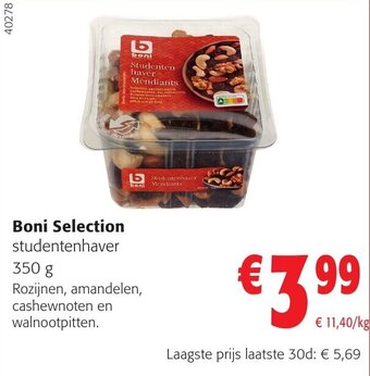 Colruyt Boni Selection studentenhaver 350 g aanbieding