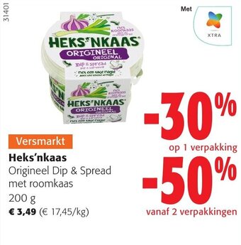 Heks'nkaas Origineel Dip & Spread met roomkaas 200 g
