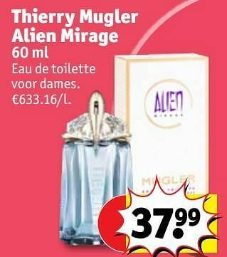 Kruidvat Thierry mugler alien mirage edt aanbieding
