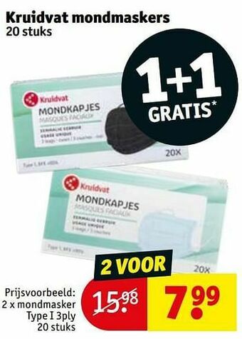 Mondmasker type i 3ply