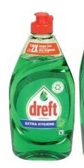 Colruyt Dreft Original Extra hygiene 430 ml aanbieding