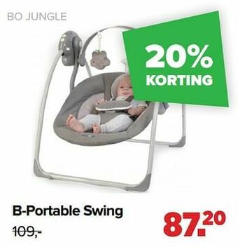 Baby-Dump B-portable swing aanbieding