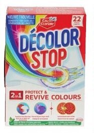 Colruyt Eau Ecarlate Doekjes Décolor Stop Protect & Revive Colours aanbieding