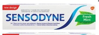 Colruyt Sensodyne tandpasta Fresh Mint 75 ml aanbieding