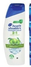Colruyt Head & Shoulders shampoo 2-in-1 Apple Fresh 270 ml aanbieding