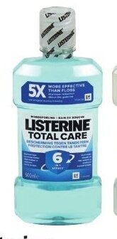 Colruyt Listerine Mondwater Total Care 500 ml aanbieding