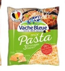 Colruyt Vache Bleue Pasta mix 3 kazen 250 g aanbieding