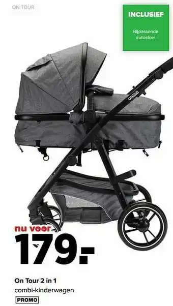 Baby-Dump On tour 2 in 1 combi-kinderwagen aanbieding