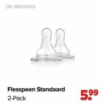 Baby-Dump Flesspeen standaard aanbieding