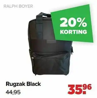 Baby-Dump Rugzak black aanbieding