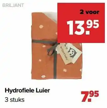 Hydrofiele luier