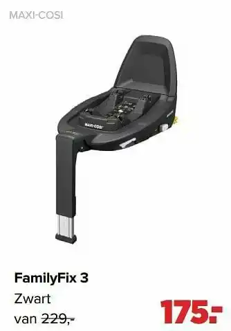 Baby-Dump Familyfix 3 zwart aanbieding