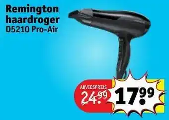 Kruidvat Remington haardroger d5210 pro-air aanbieding
