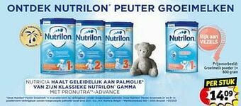 Kruidvat Nutrilon groeimelk poeder 1+ aanbieding