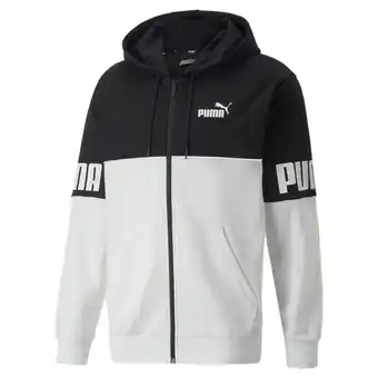 Decathlon Full zip hoodie puma power colorblock tr aanbieding