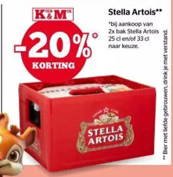 Spar Stella Artois aanbieding