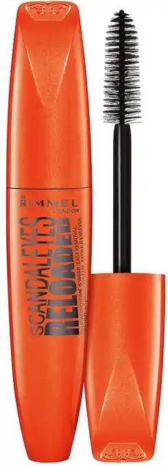 Bol.com Rimmel london scandal'eyes reloaded mascara - extreme black aanbieding