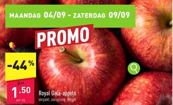 ALDI Royal Gala-appels aanbieding
