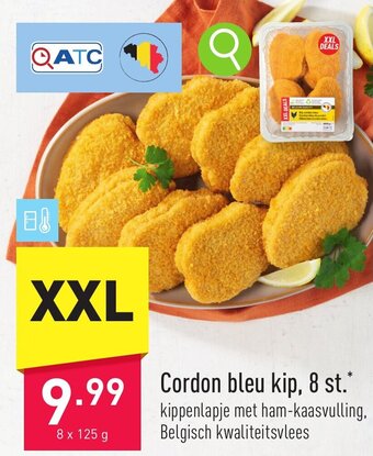 ALDI Cordon bleu kip aanbieding
