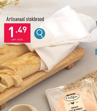 ALDI Artisanaal stokbrood aanbieding