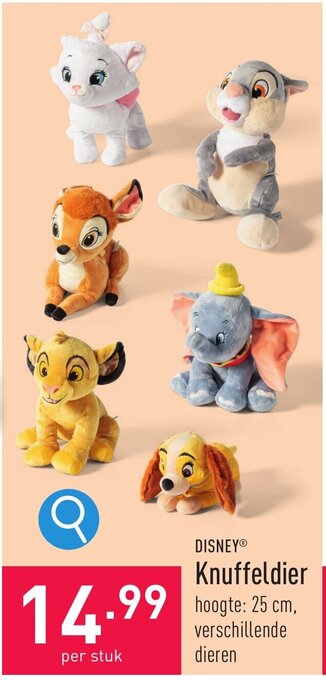 DISNEY Knuffeldier